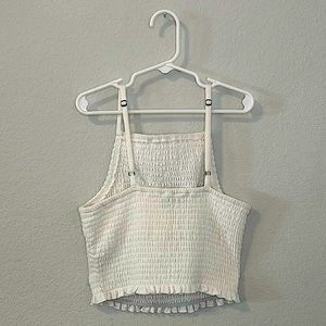 White Hollister tank top